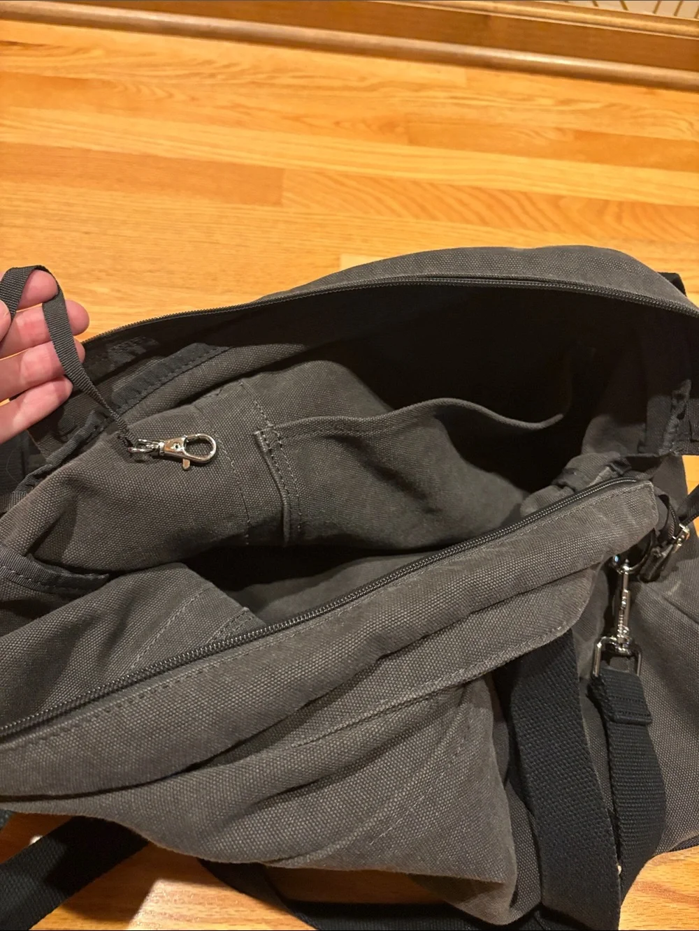 Lo & Sons Catalina Deluxe Tote Canvas Gray